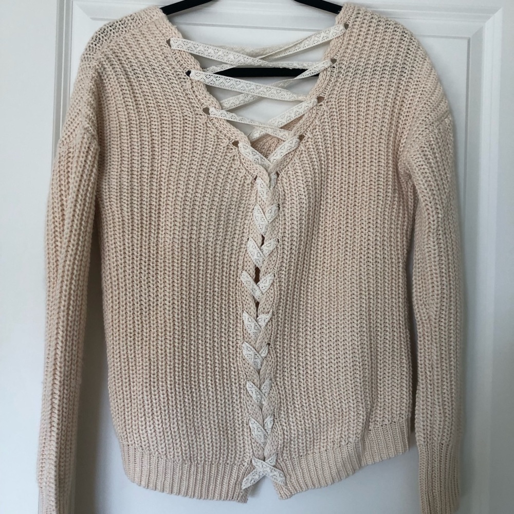 American Rag Cropped Sweater - Picture 2 of 2